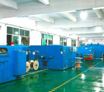 China 0.6-3.0mm Dia Copper Wire Twisting Machine Centre / Side Wrapping Type for sale