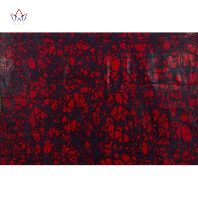 China African 100% Ghana Ankara Wax Fabric High Quality African Cotton Wholesale Anti-static Genuine Fabric Nigeria 6 yards For Wedding for sale