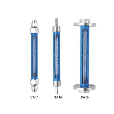 China LZB-VA/SA/FA 10 series glass rotameter, corrosion resistant nitric acid flow meter for liquid and gas. LZB-VA/SA/FA 10 for sale