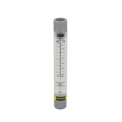 China LZM-15G Series Acrylic Plastic Tube Type Acrylic Flow Meter For Male Or Female 1/2