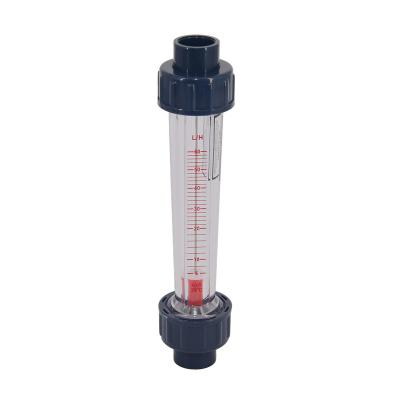 China AS Pipeline LZS-15 Plastic Water Rotameter LZS Flow Meter (AS) for water/H2O/liquid glue or threaded connections for sale