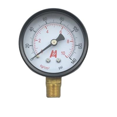 China Y60 60mm Steel Bottom Mounted Dry Pressure Gauge Pressure Gauge, Pressure Gauge for sale