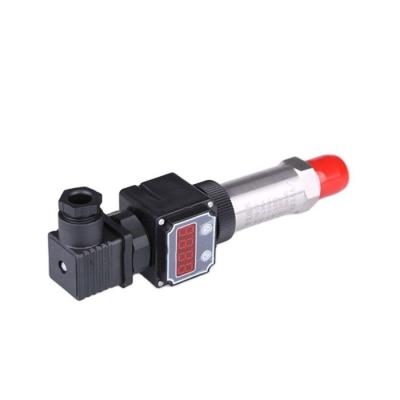 China Live Short G1/4 Silicon LED Digital Display Pressure Transmitter Pressure Transducer 4-20mA Output for sale