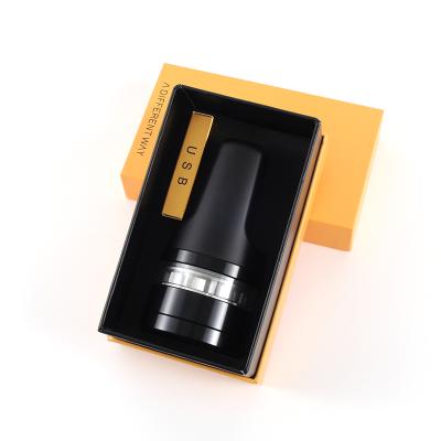 China JL-420JA custom electric metal aluminum alloy herb grinder tobacco usb rechargeable grinders with wholesale for sale