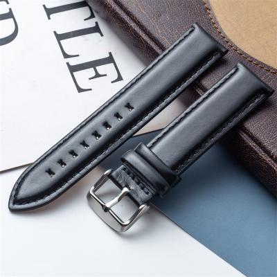 China Blue Brown Black Red Brown Italian Leather Strap Stainless Steel White Red 12 Pin Buckle 13 14 18 19 20 22mm Watch Accessories for sale