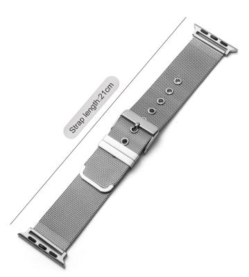 China Water Resistant Stainless Steel Classic Buckle 42 /38mm Milanese Strap For iWatch Band Watch Band For Apple Watch1/2/3 for sale