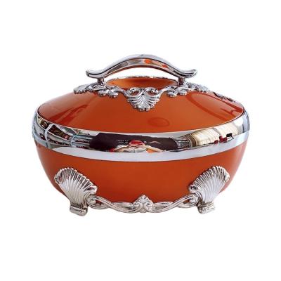 China Keeping Freshness Insulated Casserole Food Warmer Stainless Steel Hot Pot Casserole Insulated Casserole Food Warmers for sale