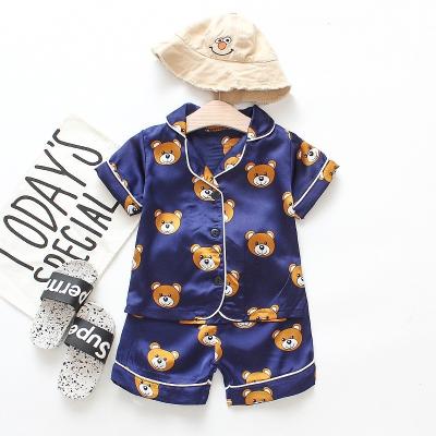 China Guangzhou 2022 casual wholesale the latest fashion long sleeve children's cartoon print O-neck clothing boys girls comfortable romper for sale