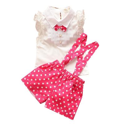 China 2022 Wholesale Infant Infant Set Hot Selling Anti-Shrink Boutique OEM Baby Girls Stitch Printed Overall Cute Newborn Children Little Girls Costume for sale