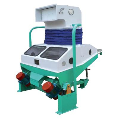 China With two vibration motor double vibration electric gravity rice destoner machine for sale for sale