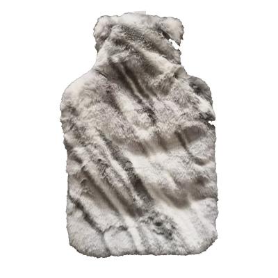 China Soft Corduroy Plush Cover For Rubber Hot Water Bottle for sale