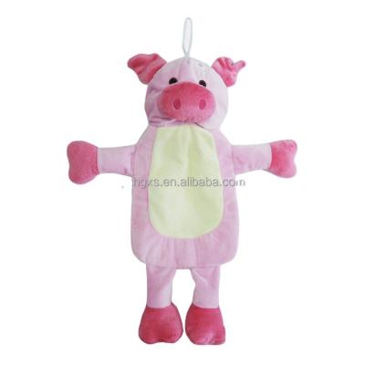 China BS 1970:2012 Regulations 2023 Wholesale Hot Water Bag Natural Rubber Super Soft High Quality Soft Pink Pig Animal Hot Water Bag Cover For Kids for sale