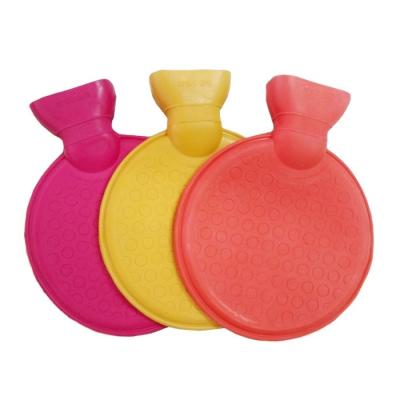 China Natural rubber BS many colors varmedunk circle shape natural rubber hot water bags 1000ml for sale