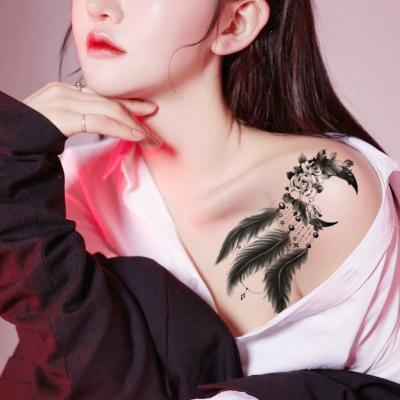 China Temporary Wholesale Accept Custom Temporary Tattoo Sticker Body Art Semi Perment Waterproof Tattoo For Men Woman for sale