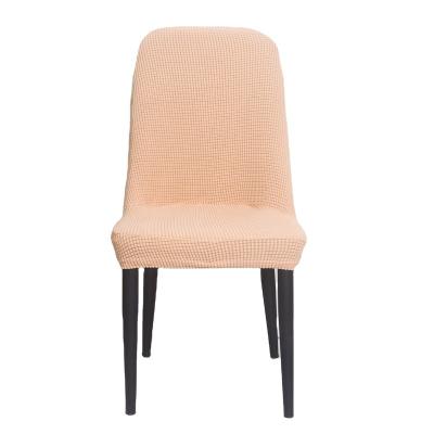 China Luxury Universal Solid Color Jacquard Small Bow Living Room Wingback Chair Covers Small Bow Stretch Chair Cover for sale