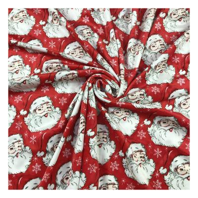 China Viable factory outlet christmas cartoon digital printing 100% minky polyester custom fleece fabric for garment for sale