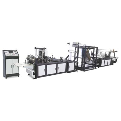 China Non Woven Hotels Zipper Bag Making Machine for sale