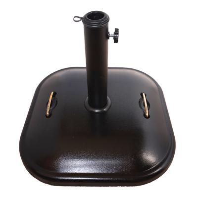 China Vacation Style High Quality Patio Umbrella Outdoor Concrete Base With Handle for sale