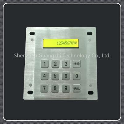 China Matrix Type Usb Numeric Keypad With Display , 3*4 Layout Usb Numeric Keyboard for sale