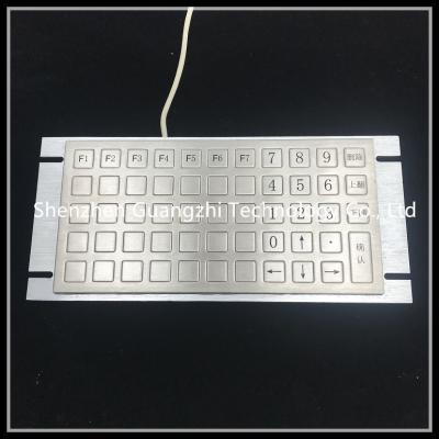 China 54 Schlüssel-Art eingebettete numerische Tastatur mit kundengebundener Knopf-Guss-Farbe zu verkaufen