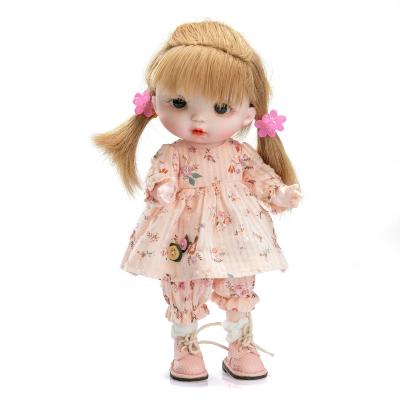 China Cute New Baby Doll OB 8inch Toy NPK Cartoon Small Cute Realistic Doll Babies New For Kids Gift for sale