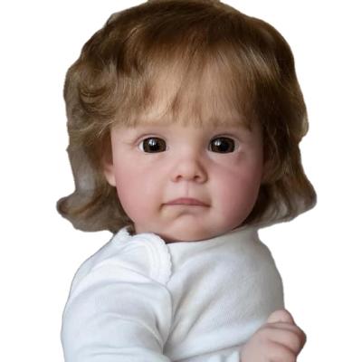 China Newborn Silicone Baby Dolls Toy NPK 60CM Maggie Reborn Baby Dolls Cute Cartoon Realistic Vinyl Soft Dolls Newborn Baby Dolls for sale