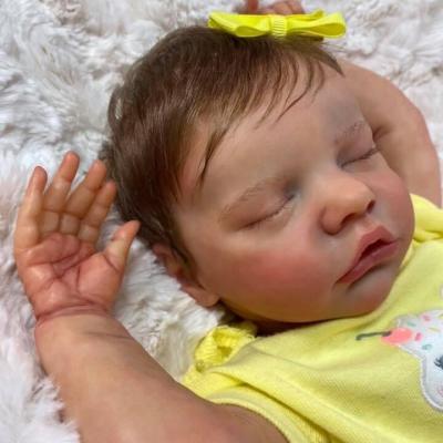 China TwinB Reborn Realistic Newborn Baby Doll Cartoon Toy NPK 45CM Premie Silicone Soft Boneca Doll for sale