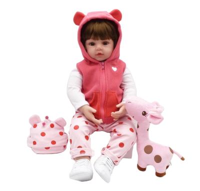 China Factory NPK Reborn Doll Silicone Various Soft Cotton 45cm Christmas Gift for sale