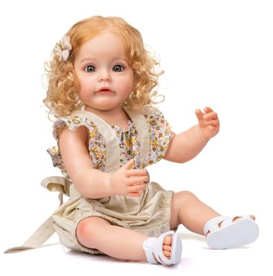 China NPK China Manufacture 55cm Soft Big Full Body Silicone Professional Doll For Kids for sale