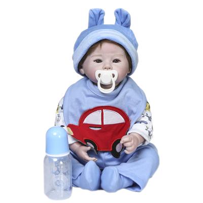 China Cartoon Toy NPK 50CM Reborn Baby - Doll For Boy Realistic Soft Body High Quality Doll Kids Bebe Reborn Dolls Baby Toys for sale