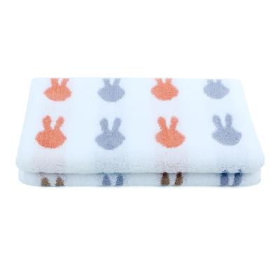 China Ultra Soft Highly Absorbent Zero Twist Hypoallergenic Toalla De Bebe 16s Newborn Towel Kids Cartoon Face Towel for sale