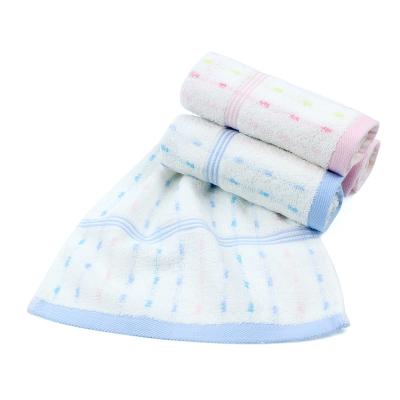 China Toalla Para Bebe Face Cloth Toalla Para Bebe Face Cloth OEKO-TEX 100 Cotton Baby Face Wash Strip Towel Kids Clean Hand Towel for sale