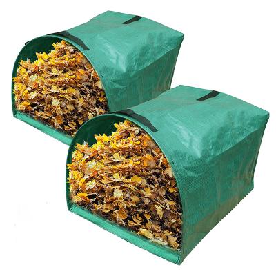 China Store garden garbage Aitop Garden Bag For Collecting Leaves Lawn Leaf Bags Reusable Clean Container PP PE Gardening Trash Heavy Duty Garden Waste Bag for sale