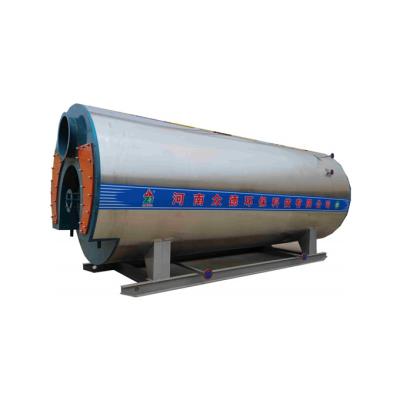 China Industrial Production Sales Evaporation Equipment Products High Fire Efficiency WNS Hot Oil / Gas Fired Steam Boiler for sale