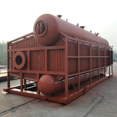 China Industrial Production Boiler Steam Generator Szs Series 10 Ton Double Drum Water Tube Oil Gas Steam Boiler For Hotel for sale