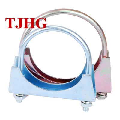 China High Pressure Pipe Clamp Tie Ring Quick Release Lock U-Bolt Pipe Clamp for sale