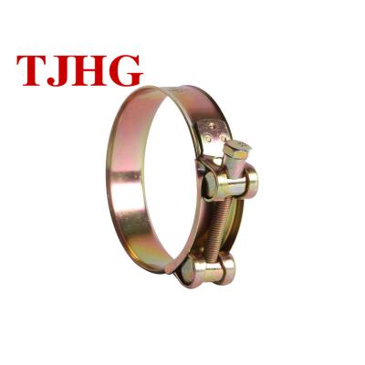 China China Supplier High Quality Heavy Duty Stainless Steel Pipe Clamp Single Bolt Double Band Pipe Clamp for sale