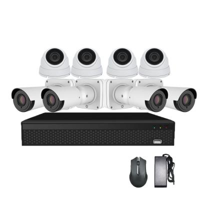 China NIGHT VISION new arrival 4K 15FPS H.265 IDS cctv camera kit dvr 8 channel 2022 EX for sale