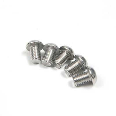 China Pan Head Stainless Steel Furniture Machine Screw with Ultra Low Profile and Other Standard for sale