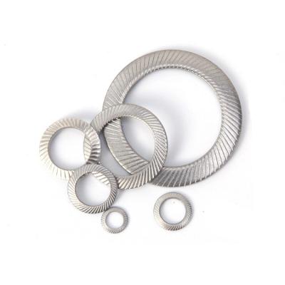 China Plain Finish DIN Stainless Steel 304 Wedge Locking Washer M4 M5 M6 M8 M10 M12 M16 for sale