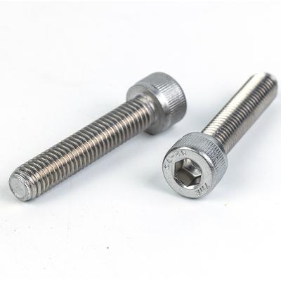 China Tamaño métrico de acero inoxidable Polish Socket Hexagon Round Head Screw para el sistema de medición en venta