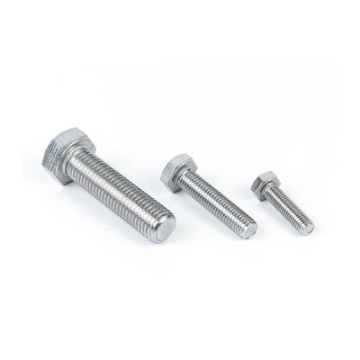 China Full Thread Hex Head Bolts in GB Standard Stainless Steel for Customized Applications for sale