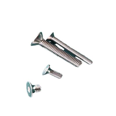 China Diverse A2-70 Stainless Steel Recessed Countersunk Head Screw Flat Head Machine Screw for sale