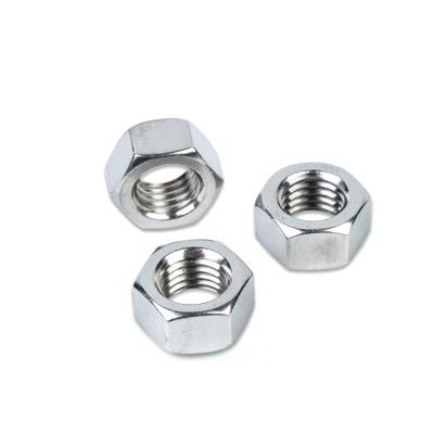 China Popular Customized Size Hex Nuts for Stain Steel Fixing Rings in Galvanized Metric for sale