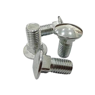 China M8 M7 M6 M5 M4 M3 Stainless Steel Mushroom Head Coach Bolts Metric Din 603 Square Long Neck Carriage Bolt for sale