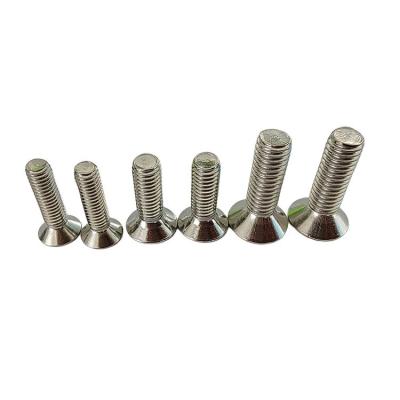 China ISO Standard Pan Head Stainless Steel Countersunk Screws with Clean and Durable Design for sale