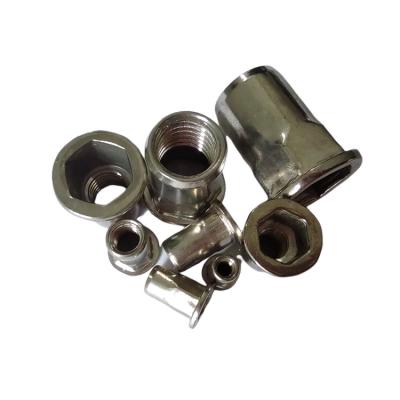 China Stainless Steel 304 8-18 Half Hex Rivet Nut for Furniture and More Easy Installation for sale