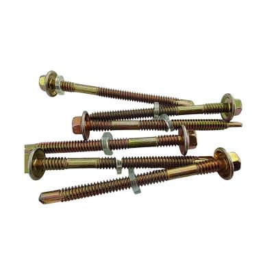 China Color Zinc Plated Self Drilling Bolt for Solar Mounting in Metric Measurement System for sale