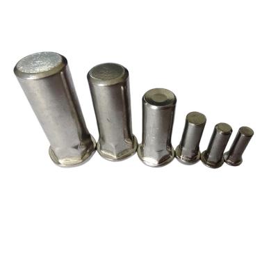 China Nickel Plated Finish Semi-Hex Blind Rivet Nut for Smooth and Clean Body for sale