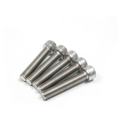 China Cabeça de panela de acabamento simples M8X60 304 316 Hex Socket Head Screw Din912 8.8 Grade Head Bolt à venda